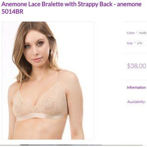 NWT Anemone Bundle of two Bralettes